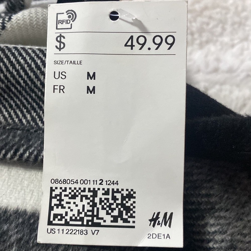 Plaid Oversized Shirt Jacket - Picture 5 of 5